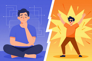 Read more about the article [MBTI] 怎樣分 I 人和 E 人——從表象到本質的四種解讀